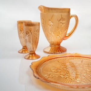 Jeanette Karnaval Cam Sürahi Seti