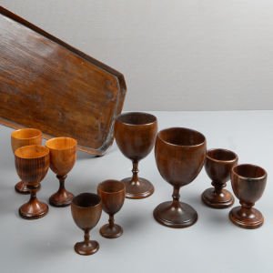 Ahşap Tepsi ve Kadehler
