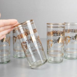 Hoş Geldiniz Şişe Cam Bardaklar