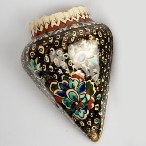 Kahverengi Kütahya Duvar Vazosu