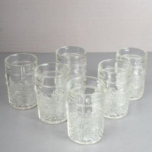 Cami Kabartmalı Şeffaf Bardak Seti