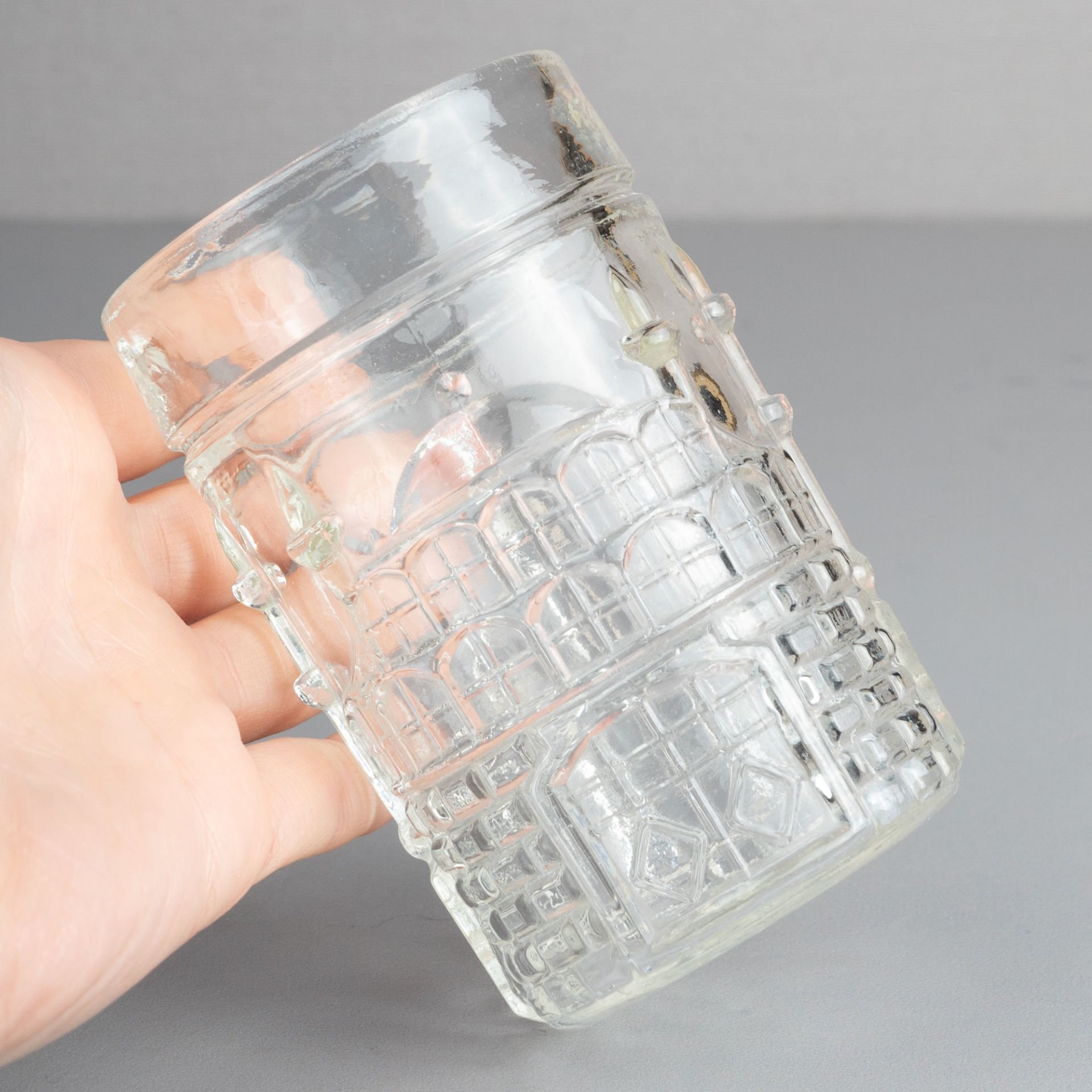 Cami Kabartmalı Şeffaf Bardak Seti