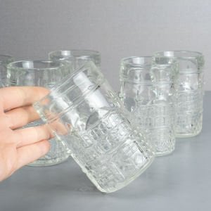 Cami Kabartmalı Şeffaf Bardak Seti